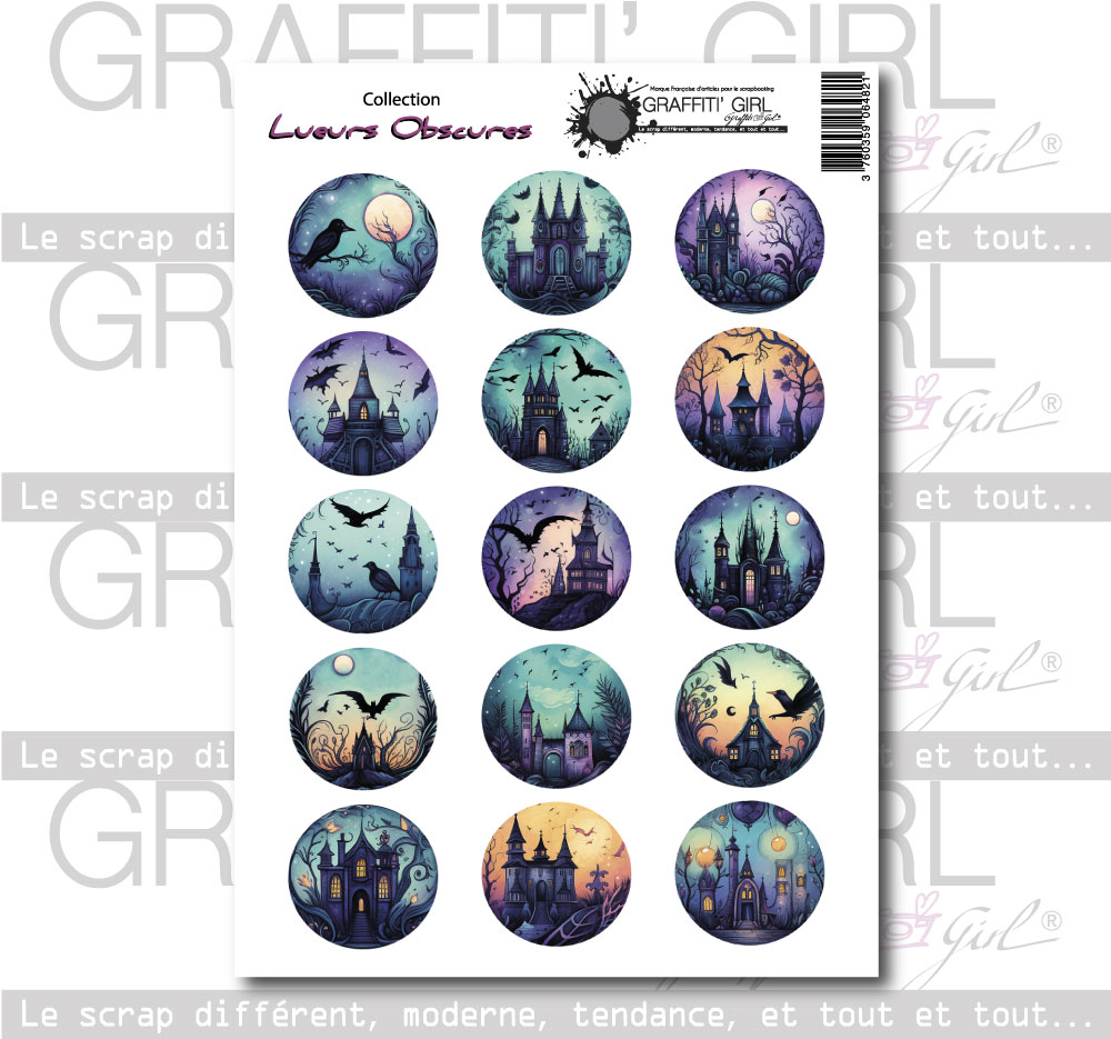 Die-cut Lueurs Obscures