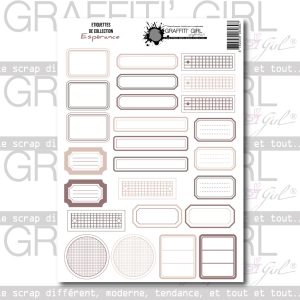 Die-cut étiquettes Espérance