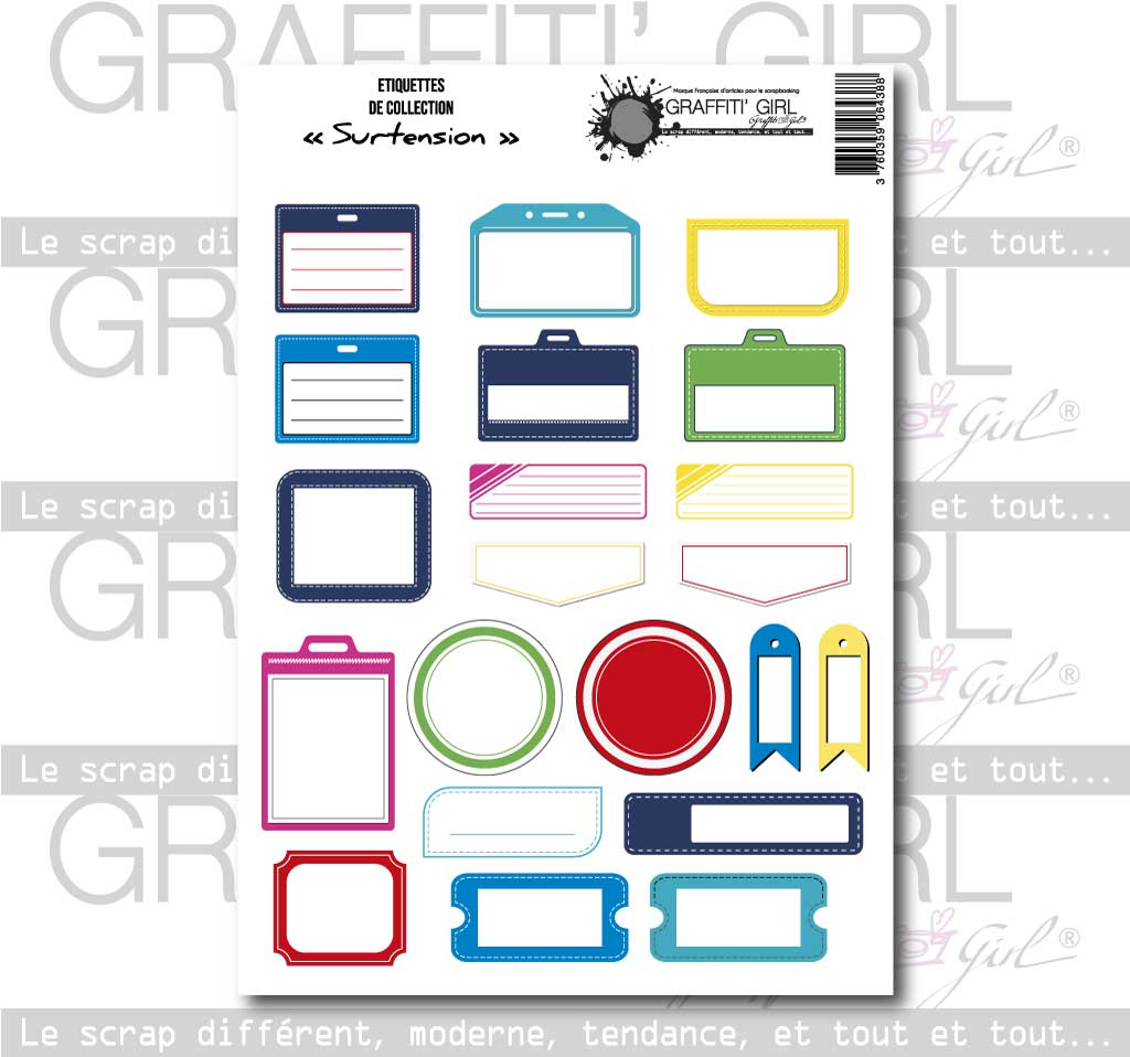 Die-cut étiquettes Surtension – Image 2