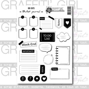 Die-cut Bullet journal