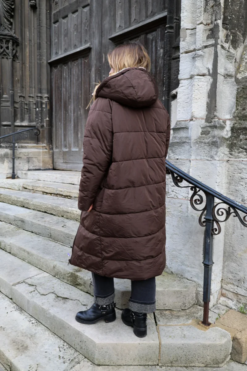 Doudoune réversible choco – Image 5