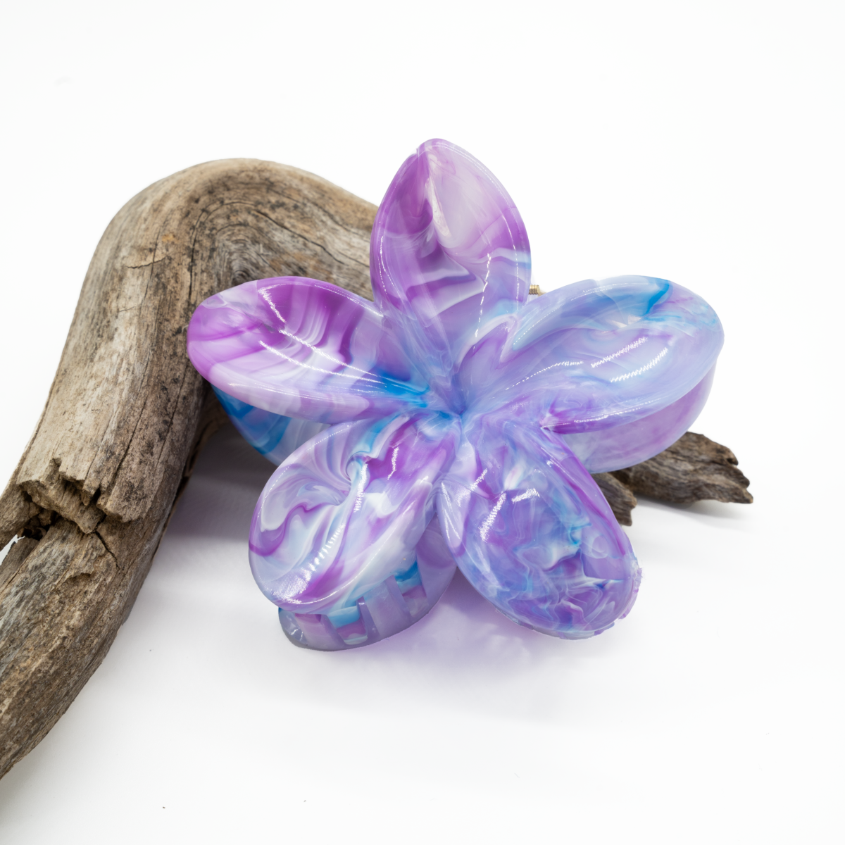 Pinces a cheveux – fleurs tropicales – Image 3