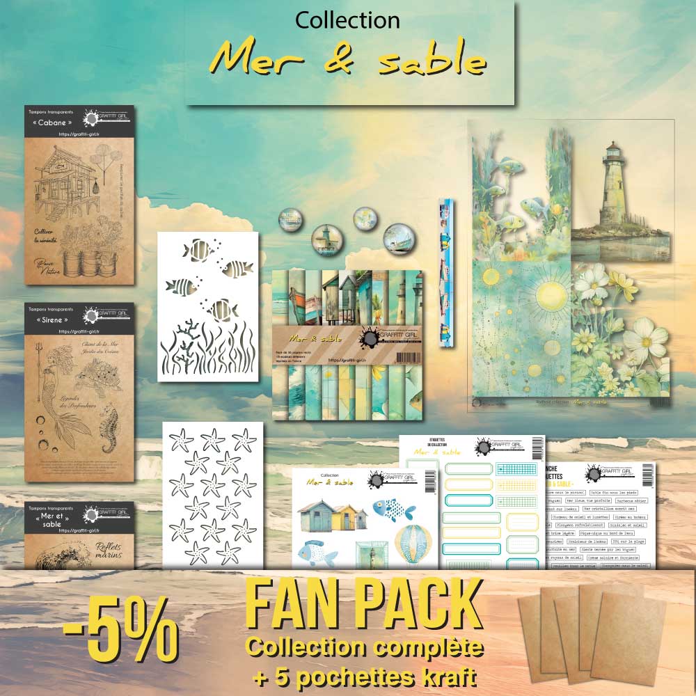 Fan Pack Mer & sable