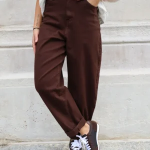 Jeans "Gabin" ballon choco