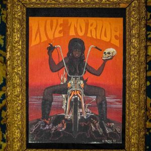 Backpatch "Live to Ride"