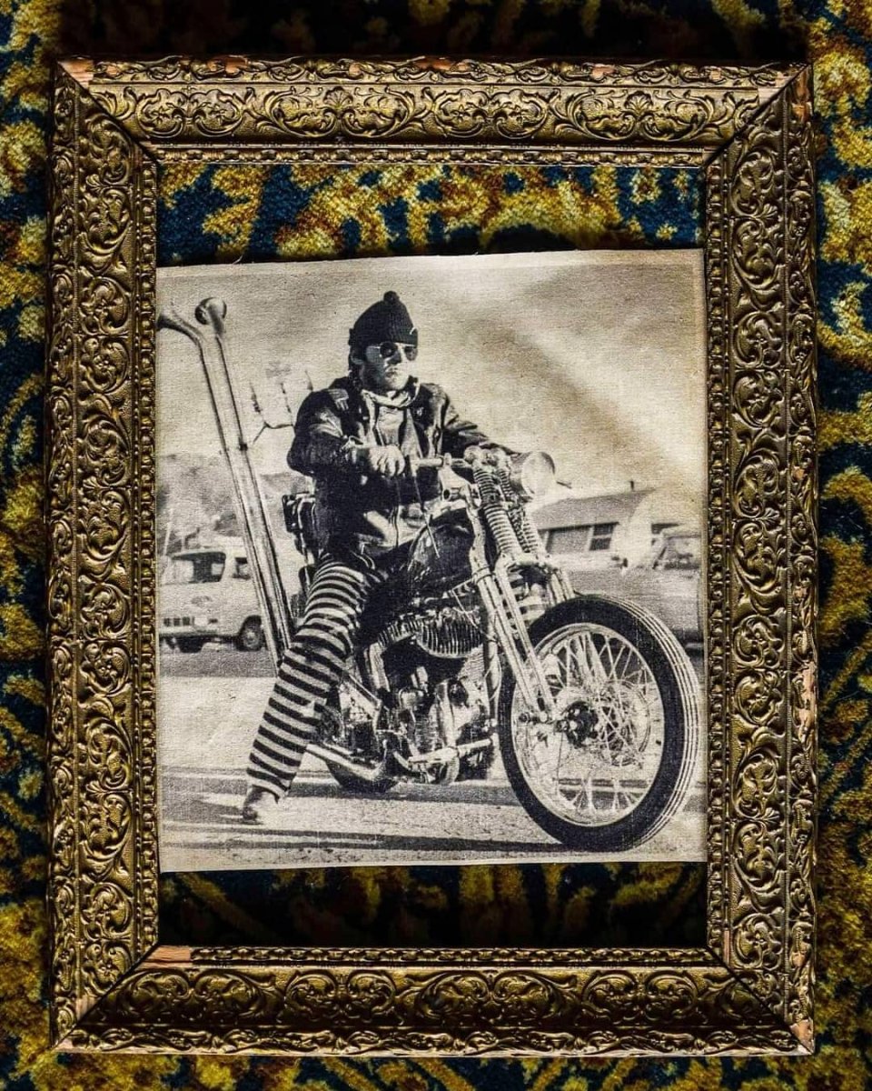 Backpatch "Jack Nicholson Chopper" MOVIE MOTORCYCLE – Image 2