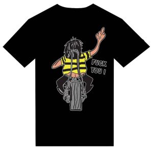 T-shirt "FUCK YOU" Motorcycle