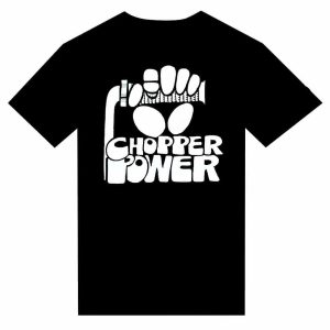 T-Shirt "Chopper Power" BIKE MOTO OLD VINTAGE DESIGN LOGO