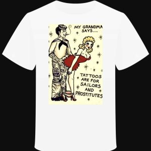 T-shirt "My Grandma says..."