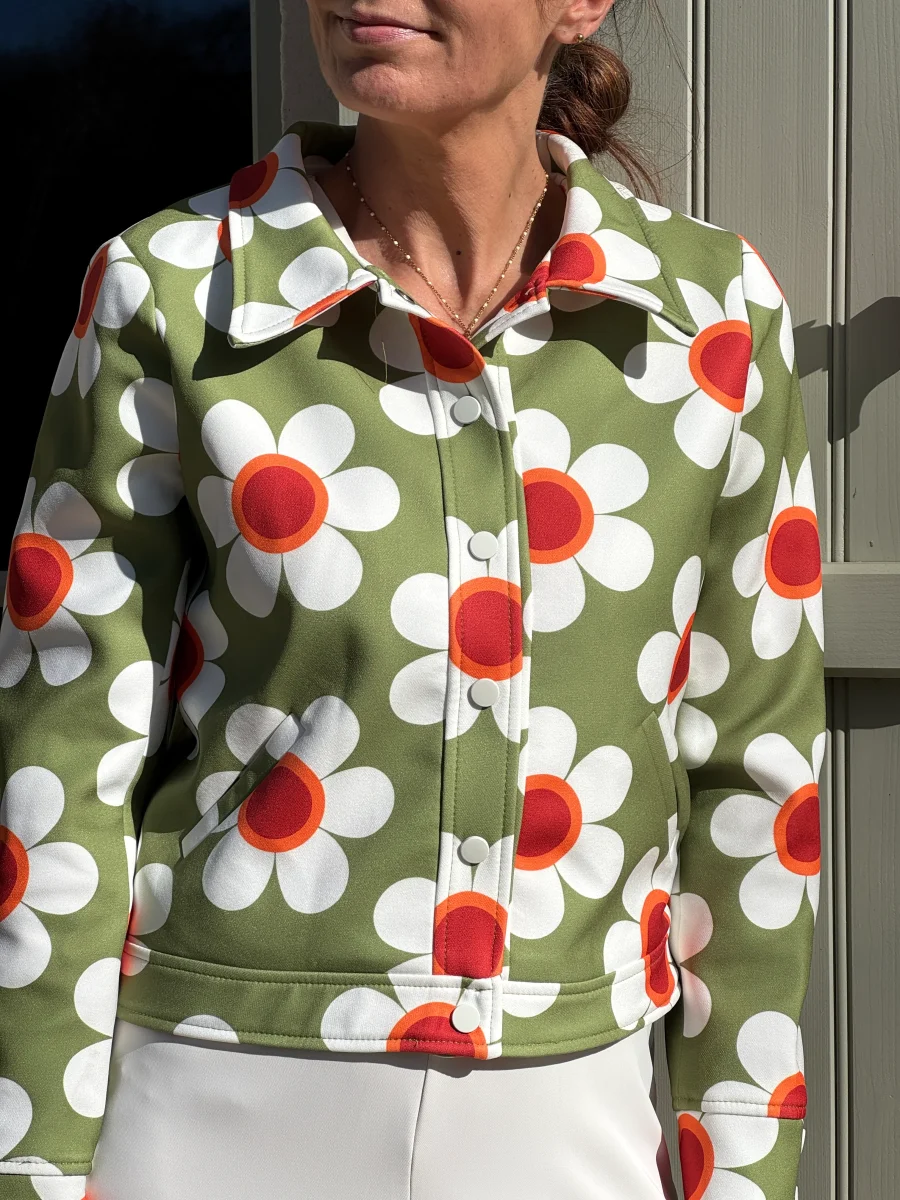 Veste verte SEVENTIES n°39 Hippocampe – Image 4