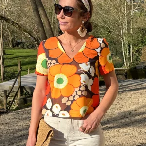 Top SEVENTIES n°136 marron Hippocampe