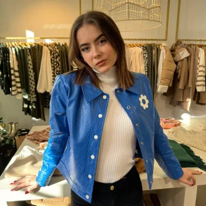 Veste vinyle caprice DAISY Hippocampe