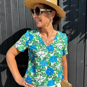 Top SEVENTIES n°126 bleu et vert Hippocampe