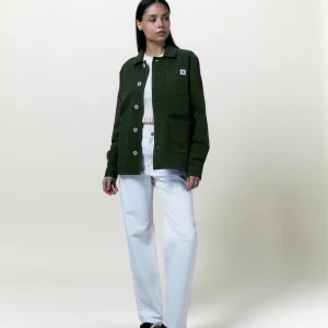 VESTE WORKER TOILE OLIVE