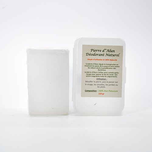 Pierre d’alun lingot