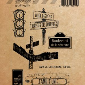 Tampons Transparents Bd des émotions