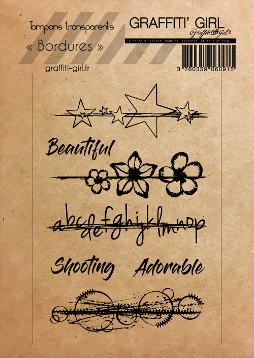 Tampons Transparents Bordures