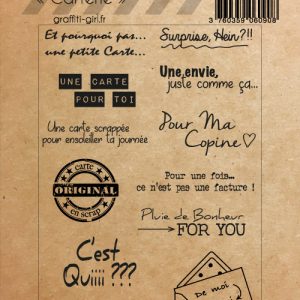 Tampons Transparents Carterie