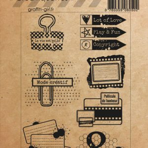 Tampons Transparents Créa&rsquo;tiquettes