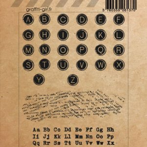 Tampons Transparents Dactylo