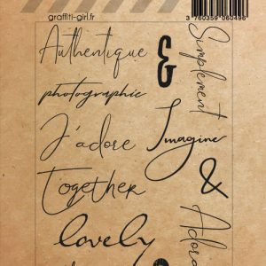 Tampons Transparents Délicatesse