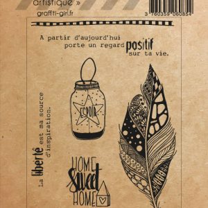 Tampons Transparents Douceur artistique