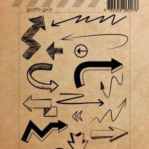 Tampons Transparents Flèches