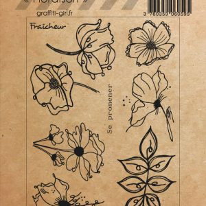 Tampons Transparents Floraison
