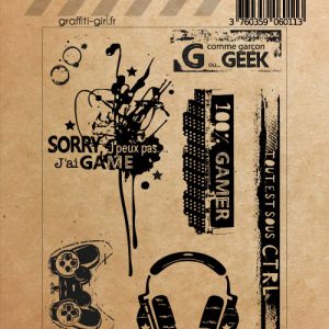 Tampons Transparents Gamer