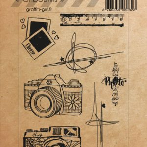 Tampons Transparents Gribouillis