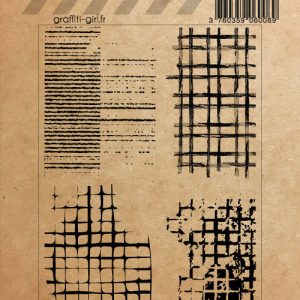 Tampons Transparents Grid