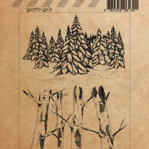 Tampons Transparents Hivernal