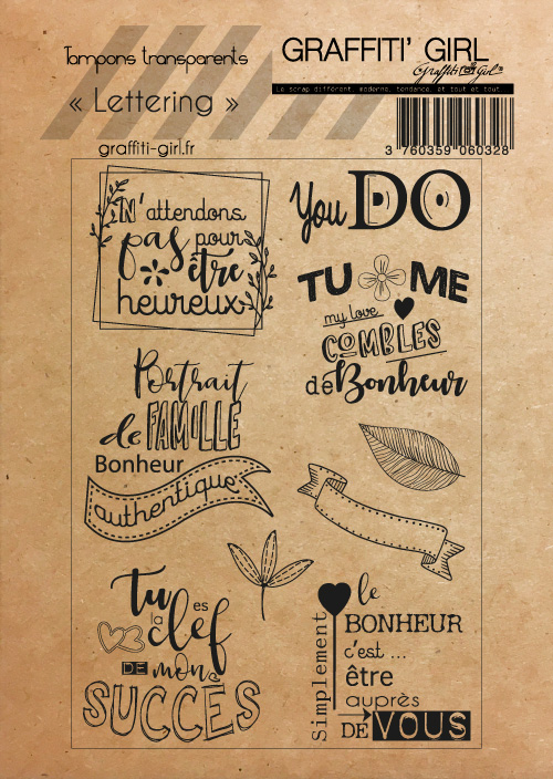 Tampons Transparents Lettering – Image 2