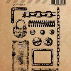 Tampons Transparents Métal