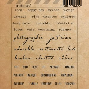 Tampons Transparents Miniatures