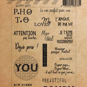 Tampons Transparents Mon mec à moi