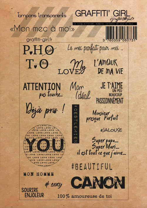 Tampons Transparents Mon mec à moi – Image 2