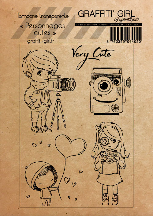 Tampons Transparents Personnages Cutes – Image 2