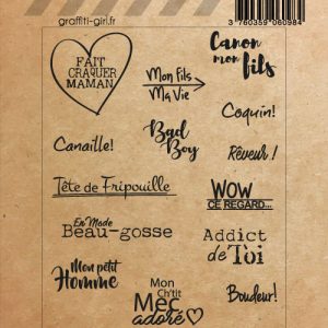 Tampons Transparents Petit Mec