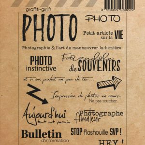 Tampons Transparents Photo