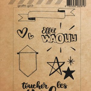 Tampons Transparents Pleins et déliés