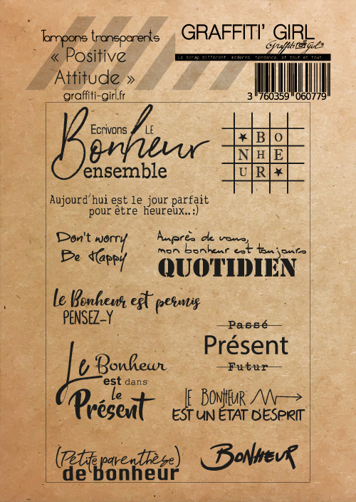 Tampons Transparents Positive Attitude – Image 2