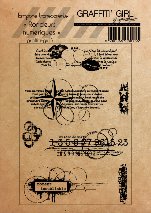 Tampons Transparents Rondeurs numériques