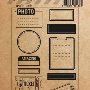 Tampons Transparents Tickets