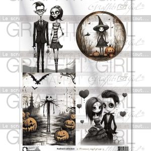 Planche de rhodoïd Frissons nocturnes