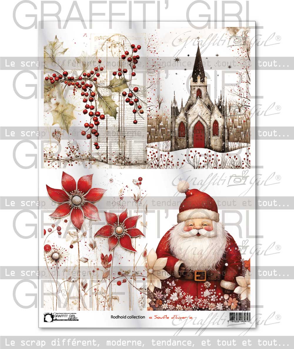 Planche de rhodoïd Souffle d’hiver