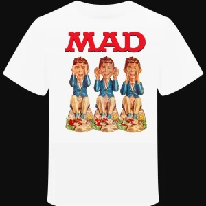 T-shirt "MAD 4" in loving memory of the MAD magazine creators BLANC