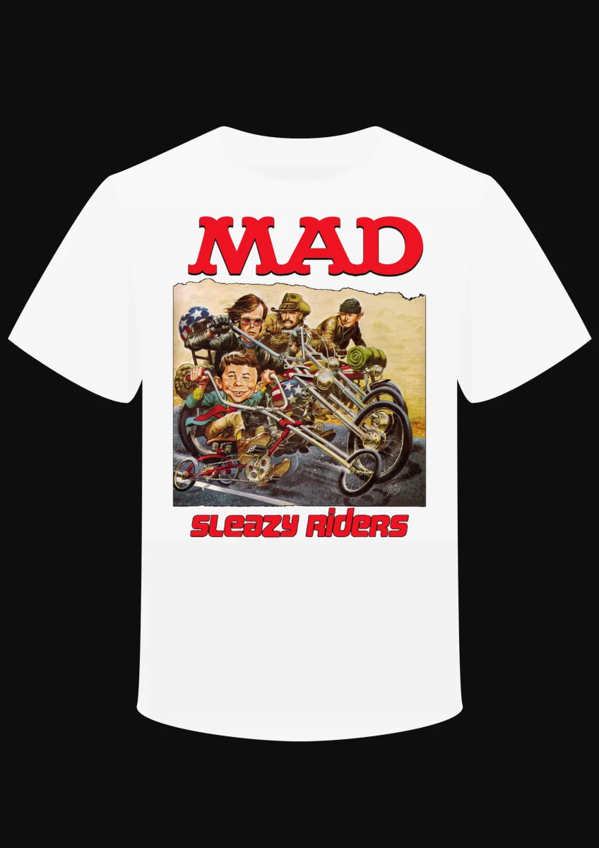 T-shirt "MAD 5" in loving memory of the MAD magazine creators BLANC