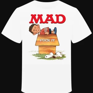 T-shirt "MAD 2" in loving memory of the MAD magazine creators BLANC