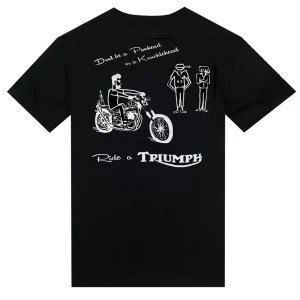 T-Shirt " Ride a Triumph."